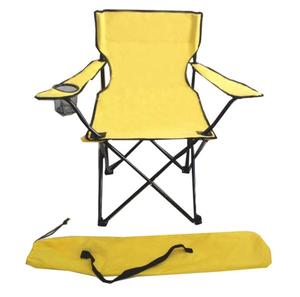 Comfort Chair Portable Folding Hot Sale Wholesale High Quality Travel Retractable Yellow Blue Black Camping Chair// Beach Chairs - Product Image 2