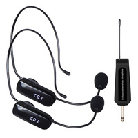 Casque sans fil BHA TS-07 avec microphone, amplificateur pour enseignant, réduction du bruit, UHF, fréquence réglable, prix de gros