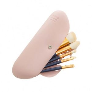 Custom Logo Portable <b>Storage</b> Silicone Magnetic Clasp Zipper Waterproof Cosmetic Coin Purse Bag Brushpouch Makeup - Product Image 3