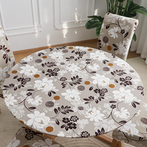 Stampa impermeabile tovaglia con bordo elastico, tovaglia lavabile <span class=keywords><strong>per</strong></span> cucina sala <span class=keywords><strong>da</strong></span> pranzo decorazione <span class=keywords><strong>per</strong></span> Picnic all'aperto - Product Image 1
