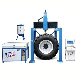 Machine de découpe de pneus à jet d'eau haute pression CNC, grande taille, 37 kW, 220 V-480 V, découpe à froid pour analyse de qualité - Product Image 1