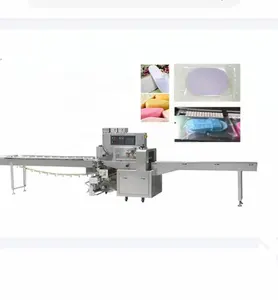 disposable hotel towel packing machine 4020mm air filling antiwear, 220v flow pack wrapper, antiwear towel packaging machine