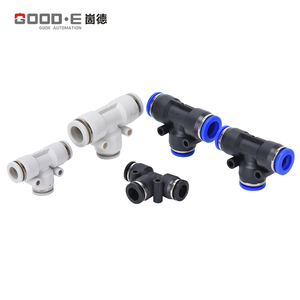 Khớp Nối Chữ T Giảm Dòng PE GOOD-E Khớp Nối 3 Chiều Khớp Nối Chữ T Nối Nhanh Phụ Kiện Ống Khí Nén - Product Image 2