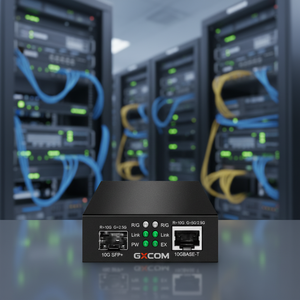 Transceptor <span class=keywords><strong>de</strong></span> Fibra Óptica PoE RJ45 <span class=keywords><strong>de</strong></span> Alta Potencia 10G, 30W/60W/90W, Transmisión <span class=keywords><strong>de</strong></span> Larga Distancia para <span class=keywords><strong>Convertidor</strong></span> <span class=keywords><strong>de</strong></span> <span class=keywords><strong>Medios</strong></span> Compatible - Product Image 5