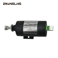 Vente en gros Solénoïdes coupe-circuit 12V CC pour moteur, électroaimant de coupure de flamme XHQ-PTG, pièces et accessoires de générateur en plastique