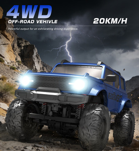 Dwi Dowellin 1/20 Schaal 4WD <span class=keywords><strong>RC</strong></span> <span class=keywords><strong>Crawler</strong></span> Auto <span class=keywords><strong>Micro</strong></span> Truck met 4 Kanaals USB Kabel Inbegrepen RTR 2.4GHz Afstandsbediening - Product Image 1