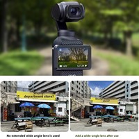 BBB Pocket 3 – Filtre polarisant CPL grand angle en alliage d'aluminium haute transparence avec protection magnétique ND8/16/32/64 UV pour caméra d'action