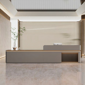 Escritorio de Recepción Modular Extensible Moderno de Madera, de Calidad y Precio Competitivo - Product Image 2