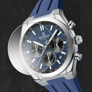 Orologio Cronografo da <span class=keywords><strong>Uomo</strong></span> NAVIFORCE 8080 Blu, Produttori di <span class=keywords><strong>Orologi</strong></span> di Guangzhou Cina, Orologio Impermeabile con Cassa in Metallo, Design Unico - Product Image 6