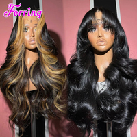 Wig Rambut Asli Vietnam 100% Tanpa Lem, Full HD Lace Frontal, Model Body Wave, Wig Rambut Asli Tanpa Lem 13x4 5x5 Lace Closure