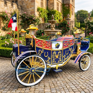 Bus électrique royal de tourisme, petite calèche électrique de style personnalisé, calèche royale de luxe, personnalisation de styles variés - Product Image 1