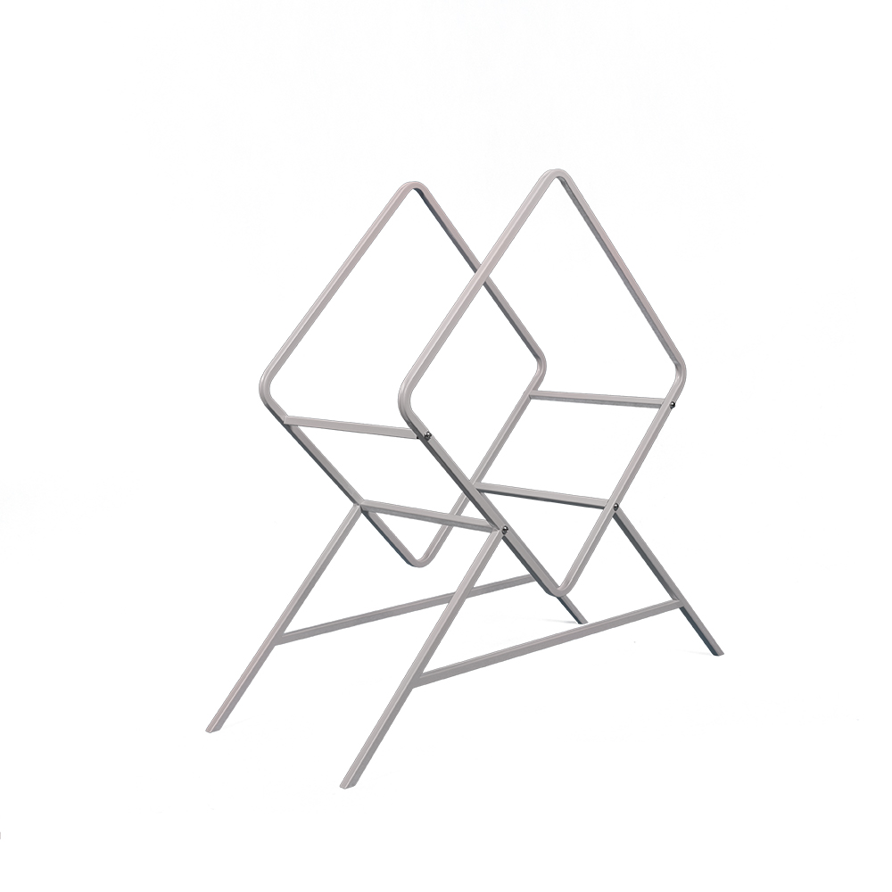 Простой декоративный настенный деревянный стеллаж для компакт-дисков из МДФ