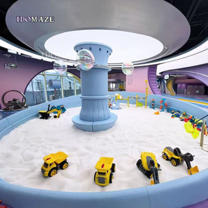Parc d'attractions pour enfants <span class=keywords><strong>jeu</strong></span> <span class=keywords><strong>de</strong></span> rôle souple en plastique interactif équipement <span class=keywords><strong>de</strong></span> terrain <span class=keywords><strong>de</strong></span> <span class=keywords><strong>jeu</strong></span> intérieur bac à sable - Product Image 1