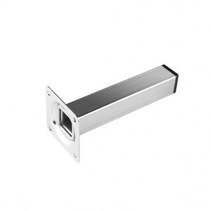 Pieds de meubles en alliage d'aluminium personnalisés en usine, pieds carrés, pieds carrés en fer chromé, pieds de canapé - Product Image 6