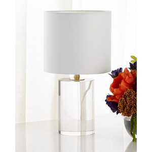 Lampe de table de luxe en marbre blanc avec métal laiton pour hôtel - Product Image 6