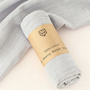 بطانية قماط للأطفال حديثي الولادة من القطن <span class=keywords><strong>100</strong></span>٪، غطاء قماشي ناعم وقابل للتنفس، بطانية أطفال متعددة الاستخدامات بسعر الجملة من المصنع - Product Image 6