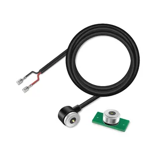 Bend 90 Degrees Male Female 24V 5A Charging Cable Circular Plug-In Interface Magnetic Wire Connector With Pcb