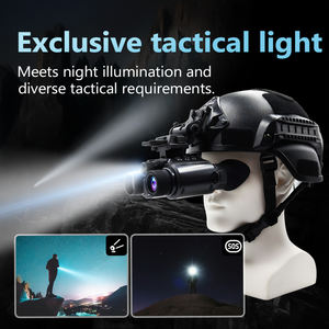 Jumelles numériques Z9158 avec zoom numérique 8X, résolution 4K, vision nocturne infrarouge, portée de 600 m, adaptateur de casque pour la chasse en plein air - Product Image 3