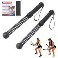 Cuerda de Batalla Inalámbrica Ajustable con Resorte para Entrenamiento Físico, Fuerza de Brazos y Ejercicio Muscular, Equipo de Fitness para el Hogar