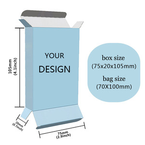 Stokta egzotik holografik lazer Mylar çanta koku geçirmez şeker ayakta duran torba oyuncak kör çanta 3.5g Mylar fermuarlı çantalar ile kutu seti - Product Image 2