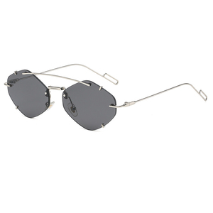 Funny <strong>Party</strong> Festival Women Ball Eyewear Metal Sunglasses Fashion Rimless Lens Sun <strong>Glasses</strong> 2025 - Product Image 5