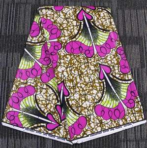 Tessuto 100% con stampa a cera di cotone Nigeria Ankara per abiti Casual <span class=keywords><strong>e</strong></span> abbigliamento di ispirazione africana - Product Image 3