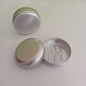 Latas de Jabón con Tapa Abatible, Resistentes al Óxido, Reciclables, con Relieve, Latas de Aluminio para Jabón de Viaje, 77*32 - Product Image 3