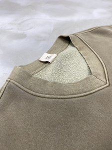 JT0938 otoño Vintage Color sólido manga larga Camiseta cuello redondo <span class=keywords><strong>Spice</strong></span> Girls sudadera Crop Top lavado personalizado camiseta 380G - Product Image 4