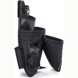 Sac à outils pour électricien robuste, marron, 45-49 poches, capacité de 150 lb, garantie de 3 ans, sac de ceinture latérale pour hommes - Product Image 6