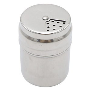 Pot à épices en acier inoxydable Chef Season Show 7,4*5,3 cm avec trou réglable, récipient à condiments de cuisine - Product Image 5
