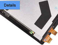Layar Sentuh LCD 12.3 inci untuk Microsoft Surface Pro 5 Pro 6 1796 1807 1809 Rakitan Digitizer 2736x1824