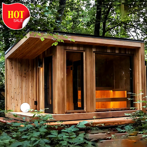 <span class=keywords><strong>Sauna</strong></span> de Madera de Lujo para 4-6 Personas, <span class=keywords><strong>Precio</strong></span> de Fábrica, Función de Vapor <span class=keywords><strong>Seco</strong></span> para Exteriores, 220v, <span class=keywords><strong>Sauna</strong></span> para 6 Personas - Product Image 2