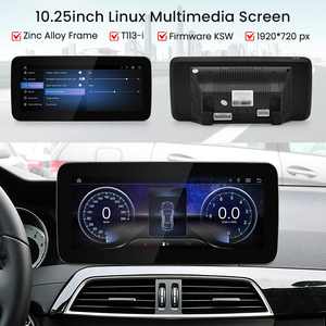 HFmidia 2026 Nuevo Sistema Linux 10.25 Pantalla Delgada de 12.8 Pulgadas para Mercedes Benz Clase C W204 NTG 4.5 Reproductores de Video para Auto con CarPlay - Product Image 6
