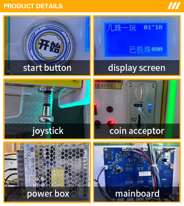Machine de flipper anglaise très populaire sur internet, avec effets lumineux et sonores éblouissants, appareil accrocheur pour les rues piétonnes et les enfants - Product Image 4