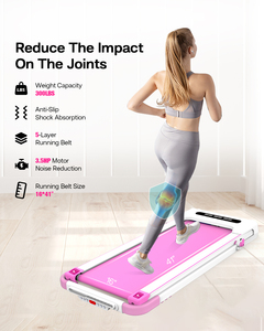 SHULI Motorized Treadmill New Design Electric Moving Running Machine Multi-Function Home Fitness <strong>Exercise</strong> with Easy Walking Pad - Product Image 6