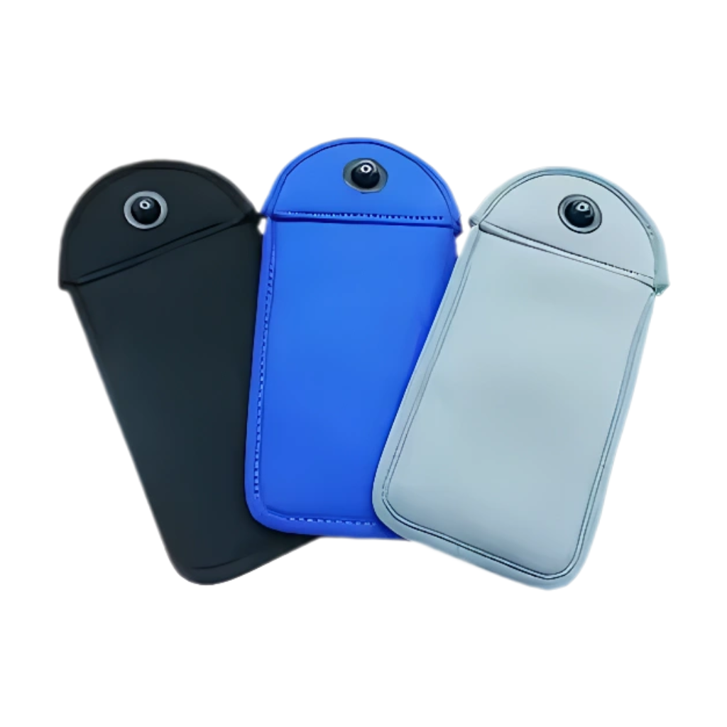 Secure Hidden Pin Lock Magnet Waterproof Vintage Fashion Neoprene Eco-friendly Anti-Theft Smartphone Pouch for High School