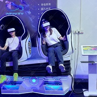 La chaise des sièges 9D Vr de l'équipement deux de cinéma de réalité virtuelle de jeu de cinéma de simulateur du vr