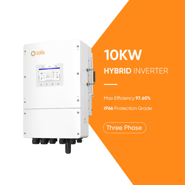 Popular Sales Solis Low Voltage 48v 3 Phase 380v 400v 8kw 10kw 12kw 15kw Hybrid Solar Inverter with High Quality