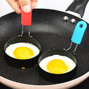 Metal Fried Egg Pancake Ring Omelette Fried Egg Round Shaper Eggs Mold for Cooking <b>Breakfast</b> Pan Oven Kitchen Pancake <b>Maker</b> - Product Image 3