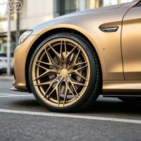 Jantes en alliage personnalisées argentées cinq branches 19x11J pour Audi R8 5x112 ET38 CB57.1 pour l'essieu arrière des supercars R8 de la série Street Builds