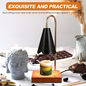 Lampe chauffe-bougie réglable de qualité supérieure, chauffe-cire professionnel avec minuterie intelligente pour grands pots - Product Image 5