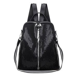 Sac à dos scolaire de luxe pour adolescentes, avec paillettes et sequins, modèle 2023, échantillon gratuit - Product Image 1