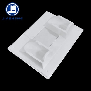 Estación de lavado de Ojos de emergencia portátil Soporte de plástico duradero con espejo Bandeja de medicina Proceso de blíster Uso industrial - Product Image 3