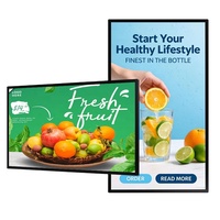 Indoor-LCD-Videowand-Panel Wandmontierte Android Digital Signage Werbung Aufzug-Grafiken OEM Digitale Poster-Animation