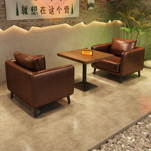 Ensemble table et chaises de bar de camping de style industriel pour <span class=keywords><strong>pub</strong></span> café-restaurant rétro bar à cocktails restaurant pour chambre club - Product Image 2