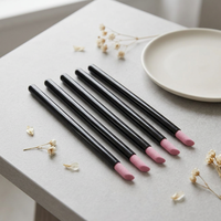 Stylo réutilisable en quartz pour retirer les cuticules, repousse-cuticules, outil de polissage et de nettoyage des peaux mortes, pour manucure en salon ou à domicile