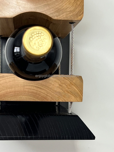 Étagère à vin, armoire de rangement à vin, étagère <span class=keywords><strong>murale</strong></span>, porte-bouteilles de whisky, porte-bouteilles de vin en bois - Product Image 4