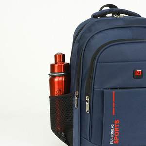 Laptop <b>Backpack</b> <b>Large</b> Capacity Business Travel Men's Shoulder Straps Solid Color Spring 2025 - Product Image 2