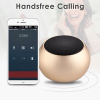 Altavoz Inalámbrico Estéreo M3 Metal Flash BT Profesional, Portátil, con Bajos Potentes, Subwoofer, Mini Altavoz para Exteriores, para Teléfonos Inteligentes