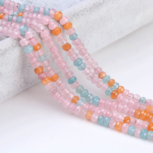 AAA Grade Loose Gemstone Beads Natural Blue Sapphire Ruby and <b>Jade</b> 8mm Brilliant Cut Square and Rectangle Shapes - Product Image 6